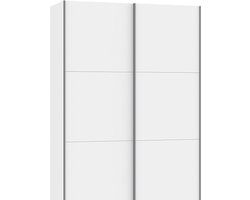 Beter Bed Switchline Kledingkast - Schuifdeurkast - 152x220x65 cm - Premium wit
