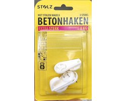 Betonhaken - 3 stuks - betonhaakjes