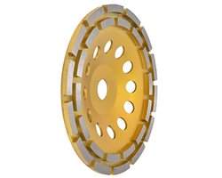 Betonslijpschijven, diamant-potslijpschijf, lange werking, tijdbesparend, warmtebehandeld voor marmer (180 mm)