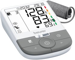 Beurer BM 53 Bloeddrukmeter Bovenarm - Klinisch gevalideerd - Met AFIB (hartritmestoornis) detectie - Aanbevolen door Hartstichting