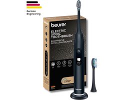 Beurer Elektrische Tandenborstel - Sonische Technologie - 5 Poetsstanden - Incl. 2 Opzetborstel - Gezondheid begint thuis - SC 50 - Midnight Ink
