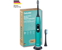 Beurer Elektrische Tandenborstel - Sonische Technologie - 5 Poetsstanden - Incl. 2 Opzetborstel - Gezondheid begint thuis - SC 50 - Ocean Breeze