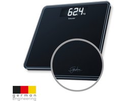 Beurer GS 400 Weegschaal Personenweegschaal - Digitaal - SignatureLine - Stijl, Sterk & Nauwkeurig - Tot 200 kg - Direct meten met Quick Start - Met Verlichtbaar XL display en goed Leesbare cijfers