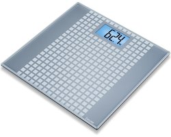Beurer GS206 - Personenweegschaal - 150kg - Squares/Grijs