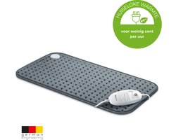 Beurer HK 123 Warmtekussen Elektrisch XXL - Heating Pad - Op hele Lichaam te gebruiken - Snel Warm - Zachte, Behaaglijke Fleece - Mag in Wasmachine - Huiselijke Warmte voor Weinig Cent p/u