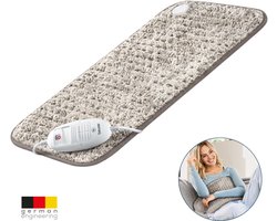 Beurer HK 123 XXL Nordic Taupe Warmtekussen – Elektrisch Warmtekussen voor Rug, Nek, Schouder en Buik – Groot Formaat 60×30 cm – Snelle Opwarming – 3 Warmtestanden – Automatische Uitschakeling – Machinewasbaar – 5 Jaar Garantie: exclusief bij Bol.com