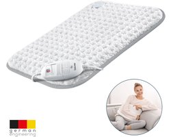 Beurer HK 42 Supercosy Warmtekussen – Superzacht Elektrisch Warmtekussen – Groot formaat: 44×33 cm – Snelle Opwarming – 3 Warmtestanden – Automatische Uitschakeling – Ademend Fleece – Machinewasbaar – 5 Jaar Garantie: exclusief bij Bol.com
