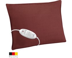 Beurer HK 48 Cosy Cherry Red Warmtekussen – Elektrisch Warmtekussen met Rode Decoratieve Hoes – 40×30 cm – Snelle Opwarming – 3 Warmtestanden – Automatische Uitschakeling – Zachte Fleece – Machinewasbaar – 5 Jaar Garantie: exclusief bij Bol.com
