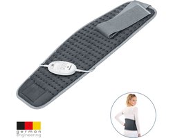 Beurer HK 49 Cosy Elektrisch Warmtekussen - Warmteband - Voor Rug, Nek & Buik – 69 x 28 cm - Warmtegordel met Snelle Opwarming – 3 Warmtestanden – Zachte Fleece – Automatische Uitschakeling – Machinewasbaar – 5 Jaar Garantie: exclusief bij Bol.com