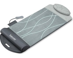 Beurer MG 280 Yoga- en Massagemat - 7 Luchtkamers - stretchen d.m.v. luchtdruk - Warmtefunctie - Vibratiemassage - Nek/schouders/rug - 4 Programma's - 3 Standen - Afstandsbediening - 3 Jaar garantie