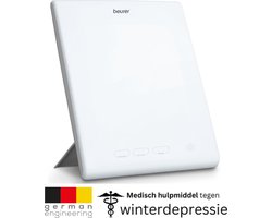 Beurer TL 45 Perfect Day Daglichtlamp – Lichttherapielamp 10.000 Lux – 3 Kleurtemperaturen (Therapie, Actief, Relax) – Natuurlijk Licht bij Winterdip – Compacte Daglichtlamp voor Thuis & Bureau – UV-vrij – Medisch Gecertificeerd – 3 Jaar Garantie
