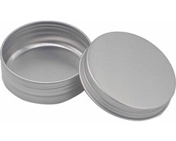 Bewaarblik Solid Bar Reisblik Opbergblik Recyclebaar Reis Bewaar Opberg Blik Shampoo Conditioner