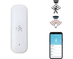 Bewegingssensor Smart - Lichtsensor (Lux) - PIR Sensor - 120° Detectie - Geschikt voor Calex, LSC Smart Connect, Hema, Kruidvat enz.