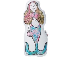 BH KIDS Mermaid cushion Pink 25x50