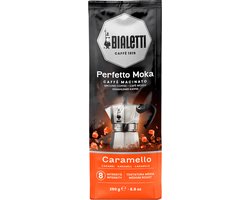Bialetti Perfetto Moka Caramello - gemalen koffie - 250 gram
