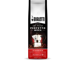 Bialetti Perfetto Moka - Classico - Gemalen Koffie - 250 gram