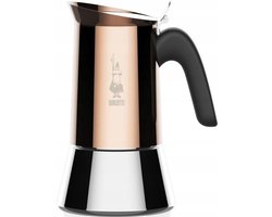 Bialetti Venus 6 Koperkleurige Koffiepot 235ml - Geschikt voor Inductie
