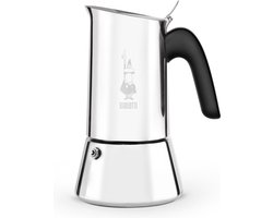 Bialetti Venus Percolator 6 Kops – Espresso Maker – RVS – Inductie Geschikt – Italiaanse Koffiezetter