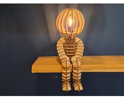 Bib lamp over de rand maat S