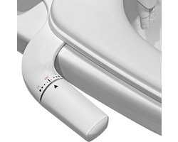 Bidet Inzetstuk voor Toilet - Zelfreinigende Dubbele Sproeiers - Posterior & Vrouwelijke Was, Toilet, Douche