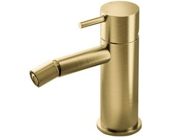 Bidetmengkraan Hotbath Cobber Geborsteld Messing PVD (excl. Waste)