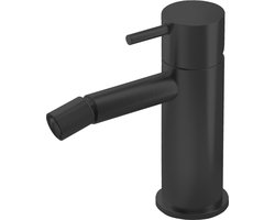 Bidetmengkraan Hotbath Cobber Mat Zwart (excl. Waste)