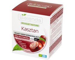 Bielenda - Bouquet Nature Soothing Strengthening Cream For Capillary Complexion Day/Night Chestnut 50Ml