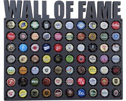 Bier muur - Biercap collector - Bierdopjes verzamelmap - Bierfles - Mancave decoratie - Cadeau mannen - Vaderdag cadeau - Cadeautje voor papa - Kerstcadeau - Liefdes cadeau - Valentijn - Bier cadeau - Valentijn cadeautje voor hem - Valentijn cadeau