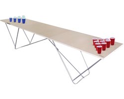 Bierpongtafel, Beerpong tafel voor individueel ontwerp - set 1 tafel, 100 kopjes, 6 ballen
