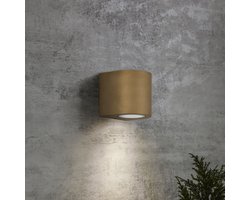 Big Noa Muurlamp Messing