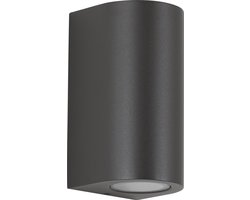 Big Noa Up en Down Muurlamp Antraciet