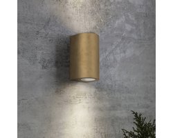 Big Noa Up en Down Muurlamp Messing