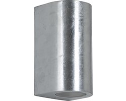 Big Noa Up en Down Muurlamp Zink