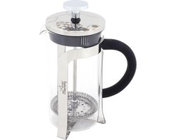 Biggcoffee FY450 French Press Koffiemaker - Espresso Maker - Aeropress - Koffiepers - Koffiepot - RVS en kunststof - Cafetiere - Voor Koffie & Thee - Borosilicaatglas - 600 ml