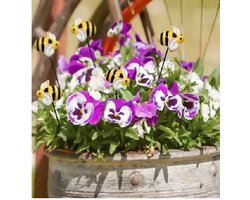 Bijen decoratie 5 stuks