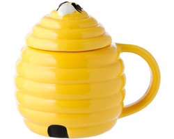 Bijenkorf Gevormde Keramiek Mok - 450ml