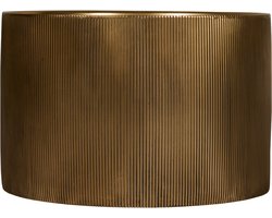 Bijzettafel Agen - Metaal - Brons - 52 x 33 x 52 cm (BxHxD)
