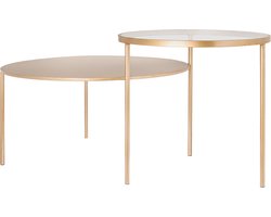 Bijzettafel Amaro 101cm goud