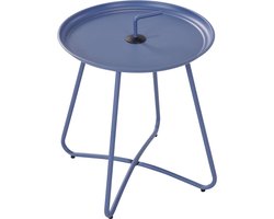 Bijzettafel blauw Outdoor 40 x 45 cm