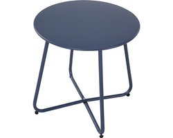Bijzettafel blauw Outdoor 40 x 45 cm