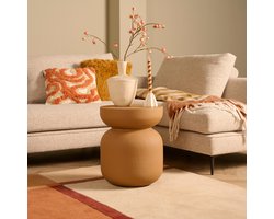 Bijzettafel Bregenz - MDF - Bruin - 40 x 50 x 40 cm (BxHxD)