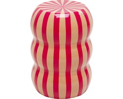 Bijzettafel Candy Ø30cm roze en beige Kare Design