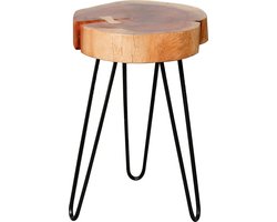 Bijzettafel Christian - boomstam - 32cm