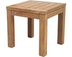 Bijzettafel Colombo 40x40 teak van Vita
