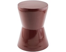 Bijzettafel Dente – Rond Metaal – Hoogglans Finish – Ø30 cm