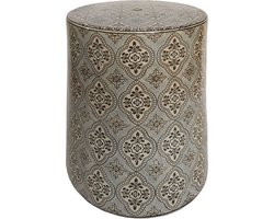 Bijzettafel DKD Home Decor Blauw Beige Hout 32,5 x 32,5 x 42 cm