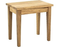 Bijzettafel, eiken geolied, 43 x 30 x 42