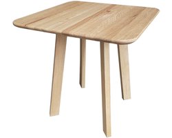 Bijzettafel Eiken vierkant