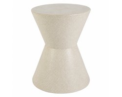 Bijzettafel esai 39x39x50cm creme