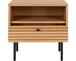 Bijzettafel Kyoto - Dressoir Walnoot Rechthoek - 4-Deurs - 205x45x82cm - House Nordic